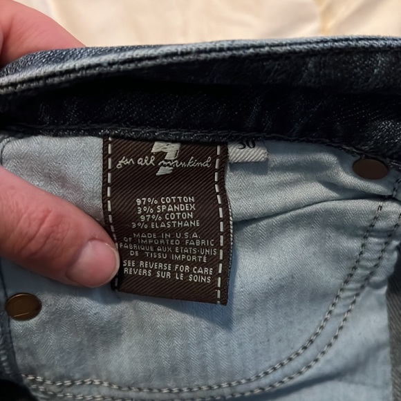 7 For All Mankind Lexie ‘A’ Pocket 💜 - Picture 5 of 8